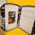 Mickey Mouse Mummy Costume Halloween Cosplay Zip Around Wallet