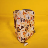 Loungefly Disney Pixar WALL-E & Eve Fall Autum Leaf Pumpkin Icons Zipper Wallet