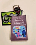 Beetlejuice Handbook for the Recently Deceased Retractable Lanyard ID Holder