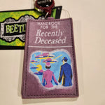 Beetlejuice Handbook for the Recently Deceased Retractable Lanyard ID Holder