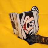 Mickey Mouse Mummy Costume Halloween Cosplay Zip Around Wallet