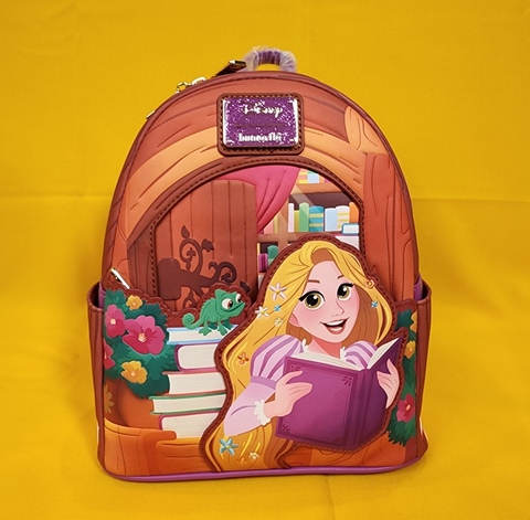 Disney Princess Tangled Rapunzel Story Books Pascal Mini Backpack – Get Lojos Mojo