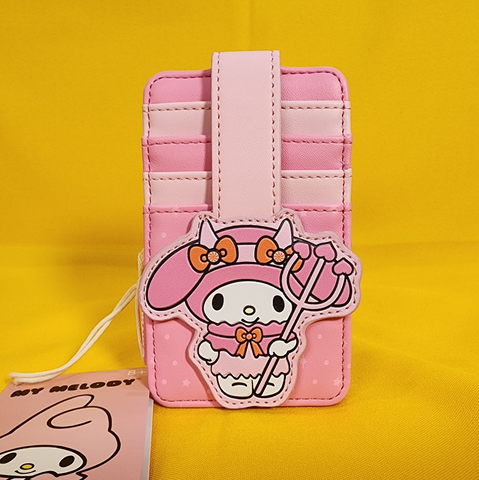 My Melody Devil Costume Halloween Pink Card Holder Wallet