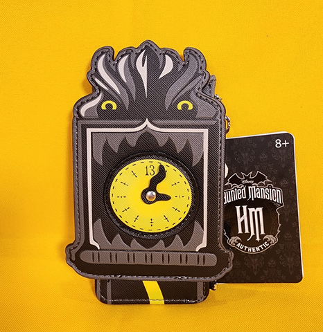 Haunted Mansion Welcome Foolish Mortals Clock Card Holder