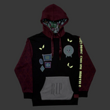 Haunted Mansion Glow In The Dark Hoodie Unisex Size MED
