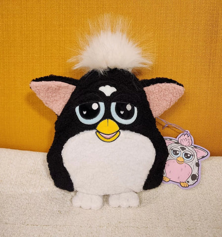 Furby Plush Cosplay Black Crossbody Shoulder Bag