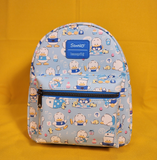 Loungefly Sanrio Pekkle Allover Print Blue Mini Backpack