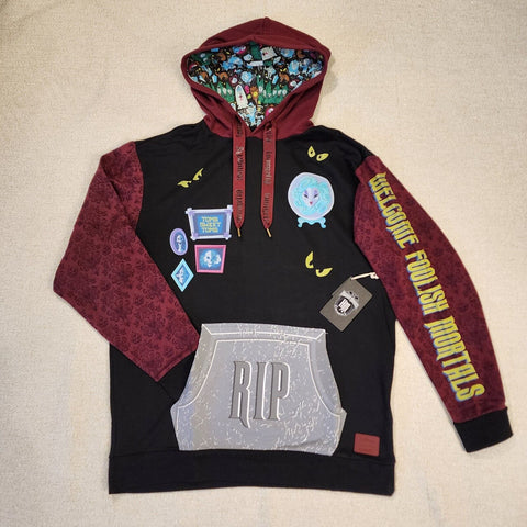 Haunted Mansion Glow In The Dark Hoodie Unisex Size MED