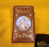 Loungefly Disney Winnie The Pooh Story Book Figural Flap Wallet