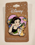 Snow White and Seven Dwarfs Woodland Animals Pink Heart Enamel Pin