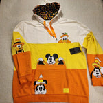 Mickey & Friends Candy Corn Halloween Hoodie Unisex XL