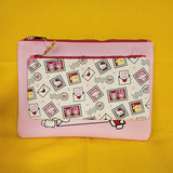 Sanrio Hello Kitty & Friends Love Letter Stamp Cosmetic Bag Pencile Pouches Set