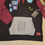 Haunted Mansion Glow In The Dark Hoodie Unisex Size MED