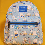 Loungefly Sanrio Pekkle Allover Print Blue Mini Backpack