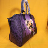 Loungefly The Nightmare Before Christmas Jack & Sally Heart Moon Satchel Handbag
