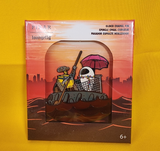 Wall-E Eve Date Night Sliding LE 3" Enamel Pin