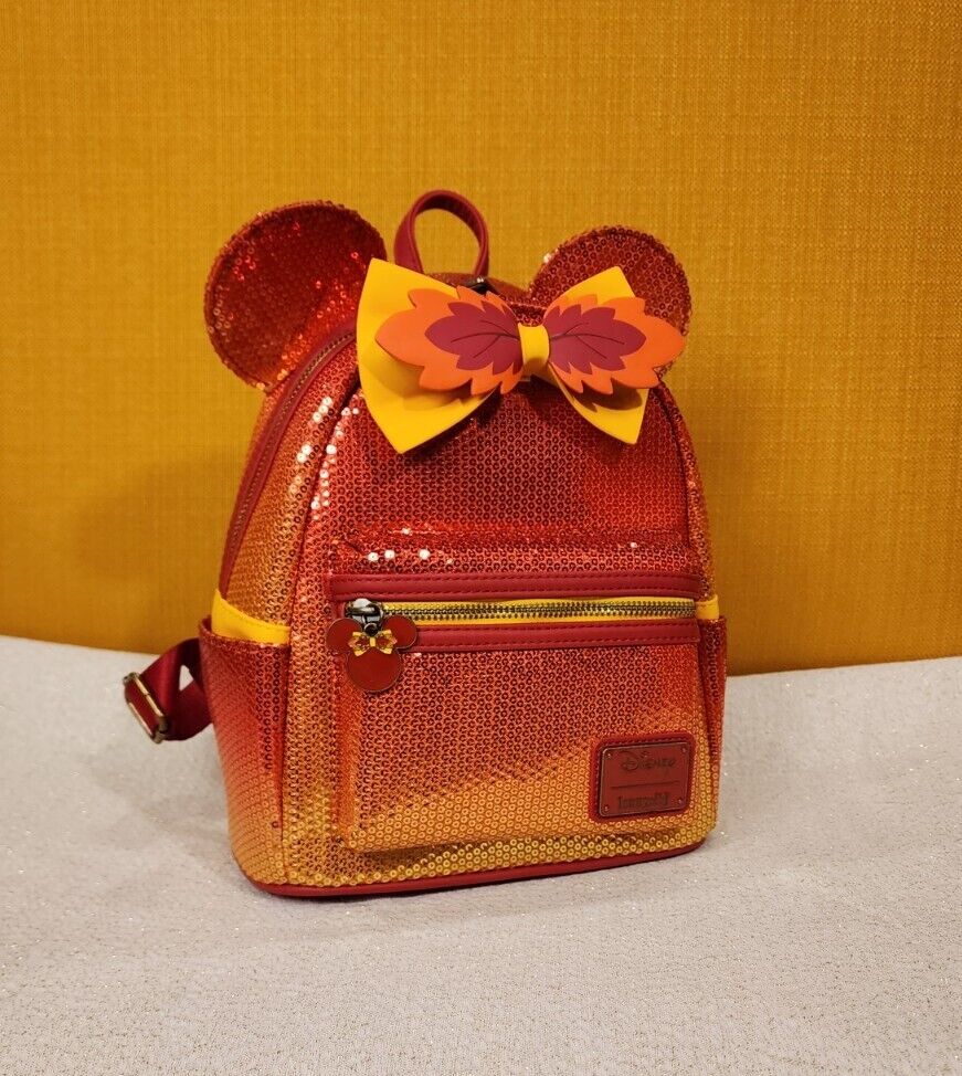 Minnie Mouse Sequin Fall Ombre Mini Backpack – Get Lojos Mojo