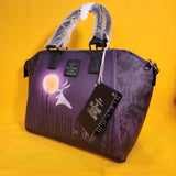 Loungefly The Nightmare Before Christmas Jack & Sally Heart Moon Satchel Handbag