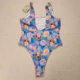 Cakeworthy Golden Girls Swim Suit Bathing Suit One Piece Purple AOP 2XL