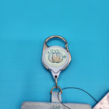 Disney Princess Cinderella with Horse Floral Retractable Lanyard ID Holder