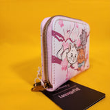 Loungefly Disney The Aristocats Kittens Cherry Blossom Marie Zip Wallet NEW