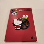 Hello Kitty & Keroppi Globe Stained Glass Effect Enamel Pin