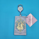 Disney Princess Cinderella with Horse Floral Retractable Lanyard ID Holder