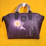 Loungefly The Nightmare Before Christmas Jack & Sally Heart Moon Satchel Handbag