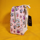 Loungefly Disney Cats Portrait Pink AOP Marie Figaro Dinah Mini Backpack