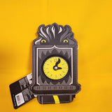 Haunted Mansion Welcome Foolish Mortals Clock Card Holder
