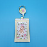 Loungefly Disney Bambi Thumper Floral Spring Retractable Lanyard ID Holder