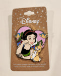 Snow White and Seven Dwarfs Woodland Animals Pink Heart Enamel Pin