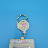 Loungefly Disney Bambi Thumper Floral Spring Retractable Lanyard ID Holder