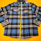 Cakeworthy Disney Fantasia Flannel Sorcerer's Apprentice Blue Unisex XLarge