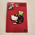 Hello Kitty & Keroppi Globe Stained Glass Effect Enamel Pin