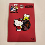 Hello Kitty & Keroppi Globe Stained Glass Effect Enamel Pin