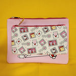 Sanrio Hello Kitty & Friends Love Letter Stamp Cosmetic Bag Pencile Pouches Set