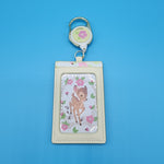 Loungefly Disney Bambi Thumper Floral Spring Retractable Lanyard ID Holder