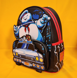 Ghostbusters Stay Puft Man Chasing Ecto - 1 Light UP Mini Backpack