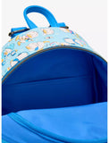Loungefly Sanrio Pekkle Allover Print Blue Mini Backpack
