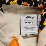 Mickey & Friends Candy Corn Halloween Hoodie Unisex XL