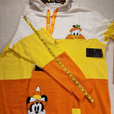 Mickey & Friends Candy Corn Halloween Hoodie Unisex XL