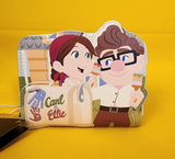 Loungefly Disney Pixar Up Carl & Ellie Mailbox Paint Zip Wallet