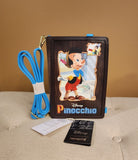 Pinocchio Story Book Convertable Backpack Crossbody Bag