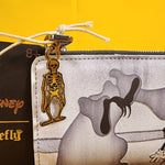 Mickey Haunted House Skeleton Dance Halloween Flap Wallet