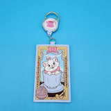 Loungefly Disney Marie Tea Cup Yarn Aristocats Retractable Lanyard ID Holder
