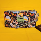 Loungefly Disney Lion King 30th Anniversary AOP Nylon Zip Pouch Wristlet Wallet