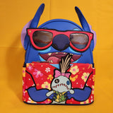 Loungefly Disney Lilo and Stitch Vacation SDCC Limited Edition Mini Backpack