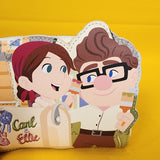 Loungefly Disney Pixar Up Carl & Ellie Mailbox Paint Zip Wallet