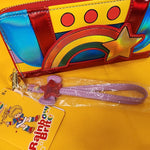 Rainbow Brite Cosplay Rainbow Metallic 80s Cartoon Wristlet Wallet